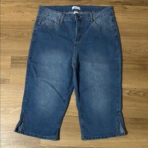 Woman’s size 12 Jean capri made by Bleu